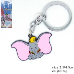 Dumbo Movie Cosplay Cartoon Character Metal Keychain