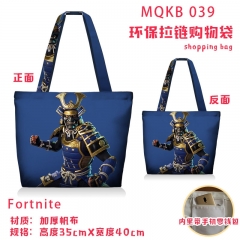 Fortnite Game Thick Canvas Shopping Bag