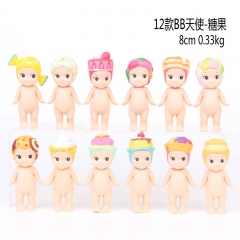 Candy Baby Doll Angel Cosplay Collection Model Toy Anime PVC Figure (12pcs/set)