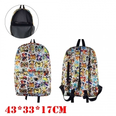 Dragon Ball Z Anime Nylon Waterproof Cloth Backpack Bag