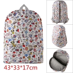 K-POP BTS Bulletproof Boy Scouts Students Anime Nylon Waterproof Cloth Backpack Bag