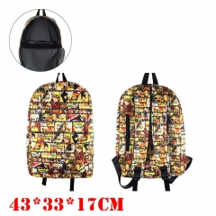 Naruto Anime Nylon Waterproof Cloth Backpack Bag