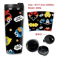 Sesame Street Anime Insulation Cup Heat Sensitive Mug