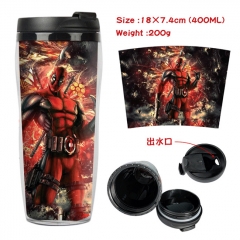 Deadpool Anime Insulation Cup Heat Sensitive Mug