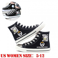 Overwatch Game Canvas Shoes