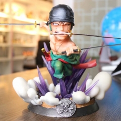 One Piece Zoro Japanese Cartoon Anime PVC Figure Collection Toy