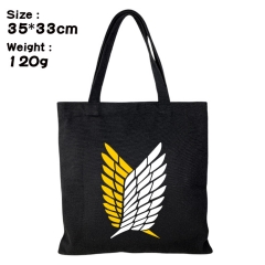 Shingeki no Kyojin / Attack on Titan Anime Canvas Shopping Bag Women Single Shoulder Bags
