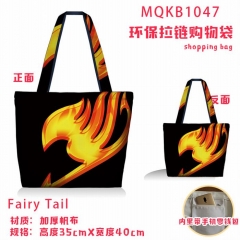 Fairy Tail Anime Thick Canvas Shopping Bag