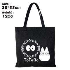 My Neighbor Totoro  Anime Canvas Shopping Bag Women Single Shoulder Bags