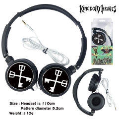 Kingdom Of Hearts Game Headphone Earphone