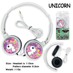 Anime Unicorn Headphone Earphone
