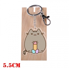Pusheen the Cat Anime Acrylic Keychain