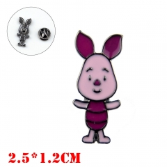 Winnie the Pooh Anime Alloy Badge Brooches Pin