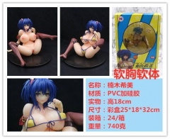 Comic Cover Girl Sexy Girl Soft Chest Cartoon Character Collection Gift Toys Anime PVC Figure
