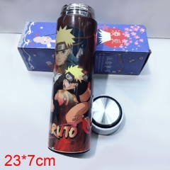 Naruto Anime Stainless Steel Insulation Cup Heat Sensitive Mug