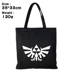 The Legend of Zelda  Anime Canvas Shopping Bag Women Single Shoulder Bags