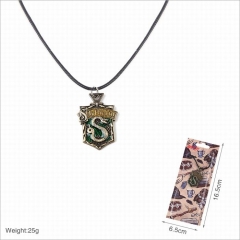 Harry Potter Slytherin Movie Cosplay Alloy Anime Necklace Pendant