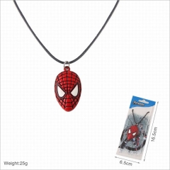 Marvel's The Avengers Spider Man Movie Cosplay Alloy Anime Necklace Pendant