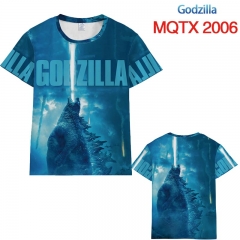 Godzilla Anime Cartoon Printing Summer T shirts
