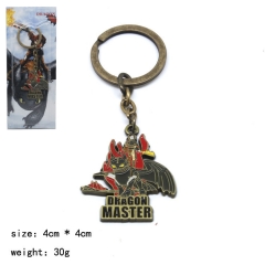 How to Train Your Dragon Movie Alloy Keychain