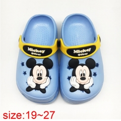 Mickey & Donald Anime Hole Shoes Slipper