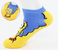 The Simpsons Cotton Anime Short Socks