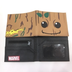 Guardians of the Galaxy Groot Movie Cosplay PU Leather Coin Purse Anime Wallet