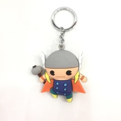 The Thor Movie Character Soft Plastic Decorative Anime Keychain