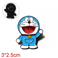 Doraemon Anime Alloy Badge Brooches Enamel Pin