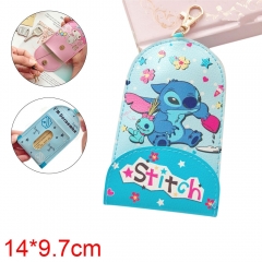 Lilo and Stitch Anime PU Leather Card Holder