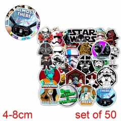 Star Wars Movie Luggage Stickers