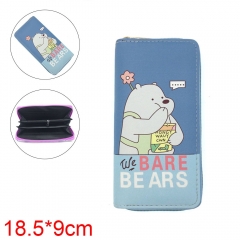 We Bare Bears Anime PU Leather Wallet