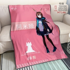 Arknights Game Design For Children Anime Velvet Blanket