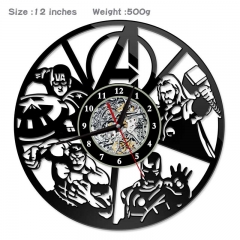 The Avengers Marvel PVC Anime Clock