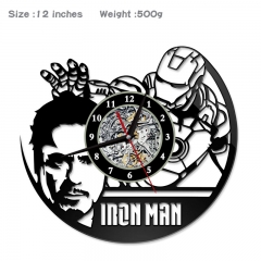 Marvel Iron Man PVC Anime Clock