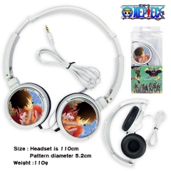 One Piece Anime Headphone Earphone
