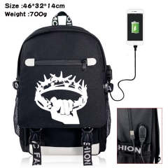 Game of Thrones Canvas Students Backpack Anime Bag