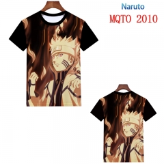 Naruto Anime Cartoon 3D Printing Short Sleeve T shirts