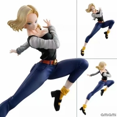 Dragon Ball Gals Android No.18 Ver. 4 Cartoon Cosplay Anime PVC Figure Collection Toy