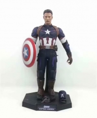 Captain America Movie Cosplay Anime PVC Action Figure Collection Model Toy