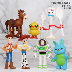 Toy Story Movie 2 Generation Collection Model Toy Anime PVC Figure (7pcs/set)
