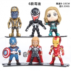 6 Styles The Avengers Collection Model Toy Anime PVC Figure 8~10cm ( SET )