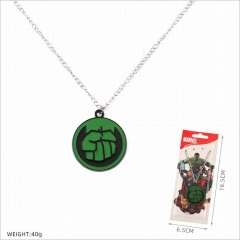 The Hulk Movie Cosplay Decorative Alloy Anime Necklace