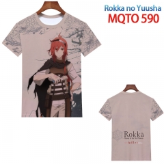 Rookka no Yuusha Full Color Short Sleeve T-Shirt