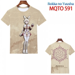Rookka no Yuusha Full Color Short Sleeve T-Shirt