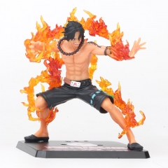 One Piece Portgas·D· Ace Cartoon Cosplay Collection Model Toy Anime PVC Figure