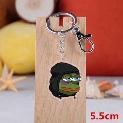 Sad Frog Acrylic Keychain