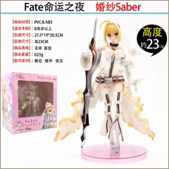 Fate Stay Night SaberFigure Cartoon Character Anime Figure Cartoon Model Collection Toy 20cm
