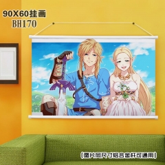 The Legend Of Zelda Game Wall Scroll Decoration Fancy Wallscrolls