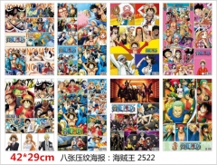 One Piece Anime Posters Set(8pcs a set)